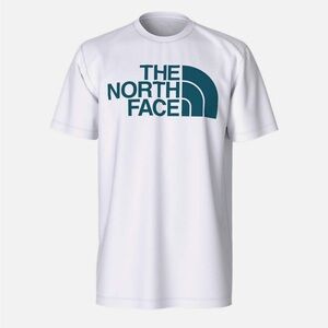 The North Face Half Dome Cotton White and Blue Men's T-shirt